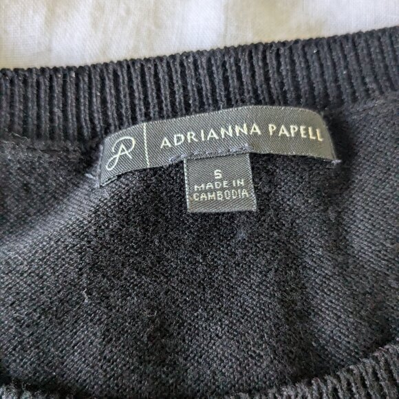 Adrianna Papell polka dot sweater - Picture 2 of 3